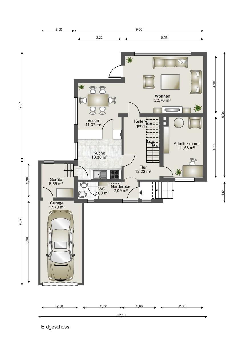 Grundriss EG