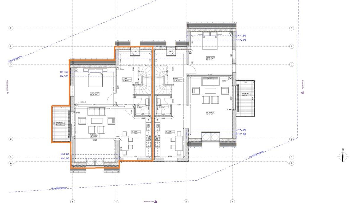 Haus B - 1. OG