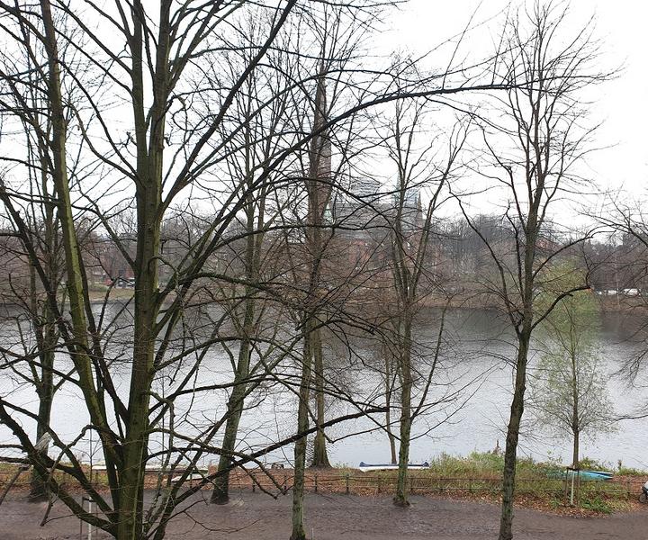 Blick zum Kuhmühlenteich